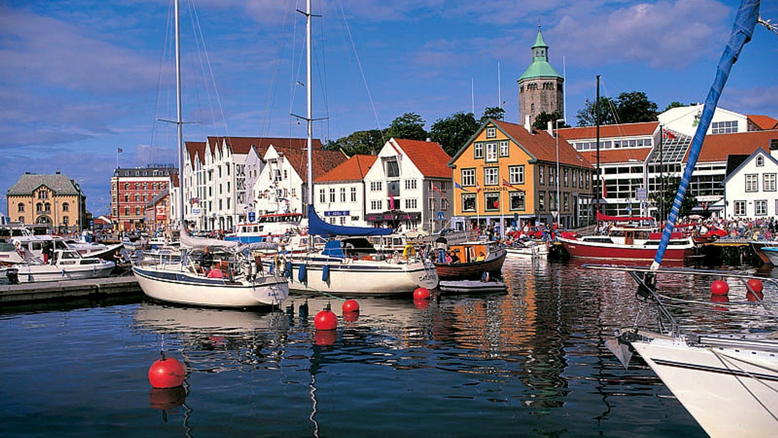 Vagen og bebyggelsen i Stavanger sentrum
